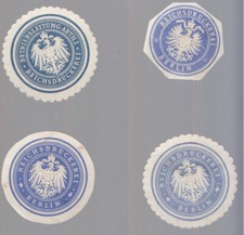 Siegelmarken reichsdruckerei gebraucht kaufen  Grimma
