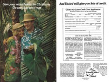 1969 united airlines for sale  USA