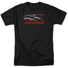 Shirt hélicoptère airwolf d'occasion  Expédié en France