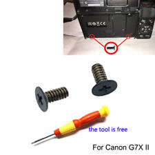 2 peças novos parafusos de tela e chave de fenda Canon G7X mark ii (grátis), usado comprar usado  Enviando para Brazil