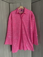 Hot pink sequin for sale  BENFLEET