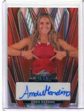 2024 Leaf Metal Women of Sport ANDIE HARDING #3/4 ASSINATURAS PRISMÁTICAS VERMELHAS AUTOMÁTICAS comprar usado  Enviando para Brazil