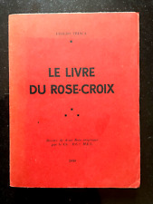 Livre rose croix d'occasion  Colombier-Saugnieu