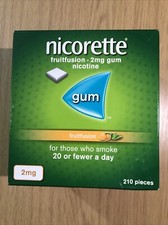 Nicorette fruitfusion 2mg for sale  LONDON