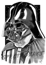 Usado, ARTE ORIGINAL DE STAR WARS "Darth Vader" por Spectroxart comprar usado  Enviando para Brazil