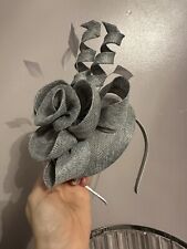 Grey fascinator feathers for sale  ASHINGTON