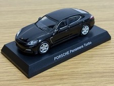 Porsche Panamera Turbo Kyosho carro miniatura preto em escala 1/64 comprar usado  Enviando para Brazil