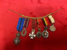 Barrette médailles belge d'occasion  Damvillers