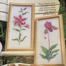 Botanical flowers pink for sale  LEICESTER