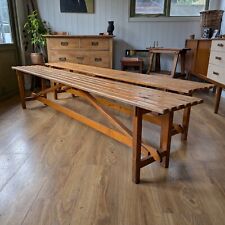 1950s school benches for sale  LEE-ON-THE-SOLENT