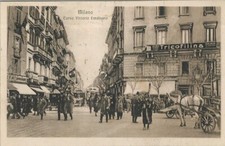 Cartolina ill. pubblicitaria usato  Mantova