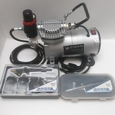 Usado, Conjunto de compressores e aerógrafos Pro Master aerógrafo GS modelo nº TC-20, modelo G25 E91 comprar usado  Enviando para Brazil