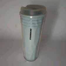 2012 Starbucks 24 Oz. Copo verde claro azul pastel prisma com tampa  comprar usado  Enviando para Brazil