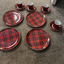 plaid plates for sale  Atlanta