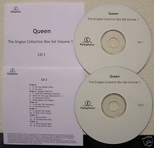 Queen Singles Collection Box Set Vol.1 Set of 2 Custom CD-R's Authentic Scarce comprar usado Queen Singles Collection Box Set Vol.1 Set of 2 Custom CD-R's Authentic Scarce comprar usado  Enviando para Brazil