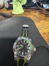 Relógio masculino Citizen E168-S080100 ECO Drive mostrador preto C2-28 comprar usado  Enviando para Brazil