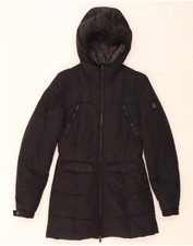 Usado, Casaco acolchoado REFRIGIWEAR feminino com capuz IT 42 médio preto poliamida BV01 comprar usado  Enviando para Brazil