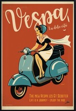Vintage new vespa for sale  Sarasota