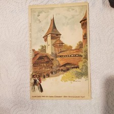 Cpa village château d'occasion  Châteauroux