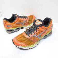 Tênis de corrida Mizuno Wave Creation 13 laranja/prata/limão feminino tamanho 8 atlético, usado comprar usado  Enviando para Brazil