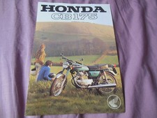 Honda cb175 brochure. for sale  BIRMINGHAM