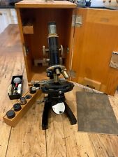 Antique zeiss microscope for sale  DOWNHAM MARKET