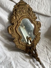 Miroir ancien laiton d'occasion  Suresnes