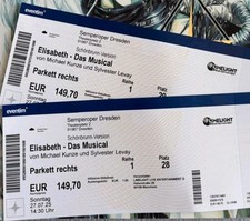 Tickets elisabeth musical gebraucht kaufen  Hamburg