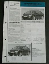 Fiche technique automobile d'occasion  France