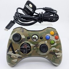 Usado, Cabo de alimentação controlador OEM camuflagem halo sem fio Xbox 360 original Microsoft comprar usado Usado, Cabo de alimentação controlador OEM camuflagem halo sem fio Xbox 360 original Microsoft comprar usado  Enviando para Brazil