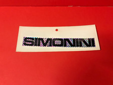 Vintage simonini sticker d'occasion  Expédié en Belgium