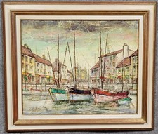 Tableau huile toile d'occasion  Étang-sur-Arroux