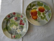 Lot assiettes barbotine d'occasion  Épernay