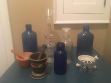 Vintage blue glass for sale  Minneapolis