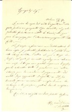 1849 milano lettera usato  Milano