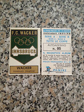 Scudetto wacker album usato  Firenze