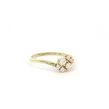 Damenring goldring zirkonen gebraucht kaufen  München