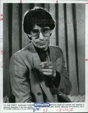 1984 Press Photo comediante Richard Belzer aparece em esboços satíricos comprar usado  Enviando para Brazil