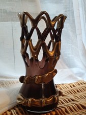 Vase pâte verre d'occasion  Gourdon