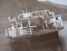 Ferry Boat RPPC STORM KING Port Angeles Seattle por volta de 1915 Lake Crescent comprar usado Ferry Boat RPPC STORM KING Port Angeles Seattle por volta de 1915 Lake Crescent comprar usado  Enviando para Brazil