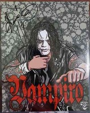 Vampiro signed 8x10 for sale  Linden