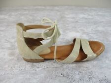 Usado, Sandália Born Feminina 10 Casma Bronzeada Faux Snake Gladiador Tornozelo Boho Sapato Conforto comprar usado  Enviando para Brazil