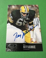 Ray nitschke autograph for sale  Keswick