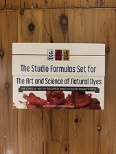 Juego de fórmulas de estudio para el arte y la ciencia de los tintes naturales/como nuevo segunda mano  Embacar hacia Mexico