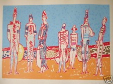 Antonio vangelli serigrafia usato  Vitorchiano