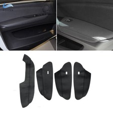 Capa de couro de microfibra painel apoio de braço porta interior para BMW X5 E70 2007-2013 comprar usado  Enviando para Brazil