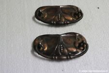 276 - COPPIA DI MANIGLIE D'EPOCA PER MOBILE - MANIGLIA ANTICA - VINTAGE HANDLES comprar usado  Enviando para Brazil