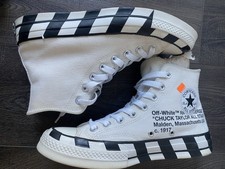 Usado, Converse Chuck Taylor All Star 70 Hi Off-White-163862C Virgil Abloh Masculino 8/Wmn 10 comprar usado  Enviando para Brazil