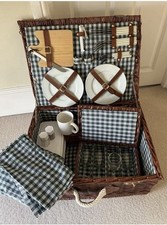 wicker picnic hamper 4 person for sale wicker picnic hamper 4 person for sale TWICKENHAM