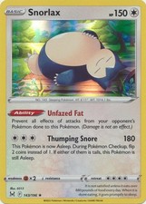 Snorlax 143 196 for sale  USA